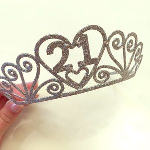 Metal Birthday Crown/Tiara
